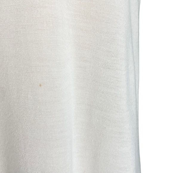 Liz Claiborne Petite White Mesh Front Sleeveless Top - Picture 3 of 16